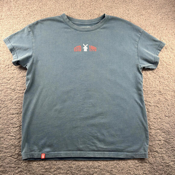 Dutch Bros Tops - Dutch Bros Coffee Women's Blue T-Shirt Graphic Tee Size Small